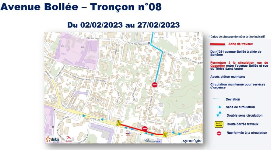 Tronçon 8 - Avenue Bollée