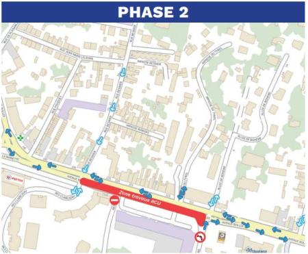 Tronçon 7 - Phase 2 - A partir du 20 mars 2023