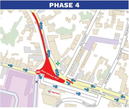 Avenue Bollée - Tronçon n°7 - Phase 4