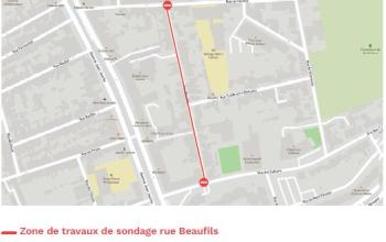 Rue Beaufils - Sondage