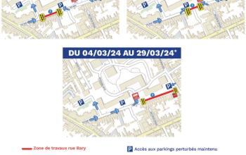 Travaux rue Bary