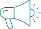 Haut parleur bleu